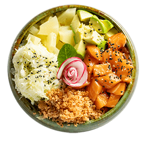 Poké Saumon Teriyaki